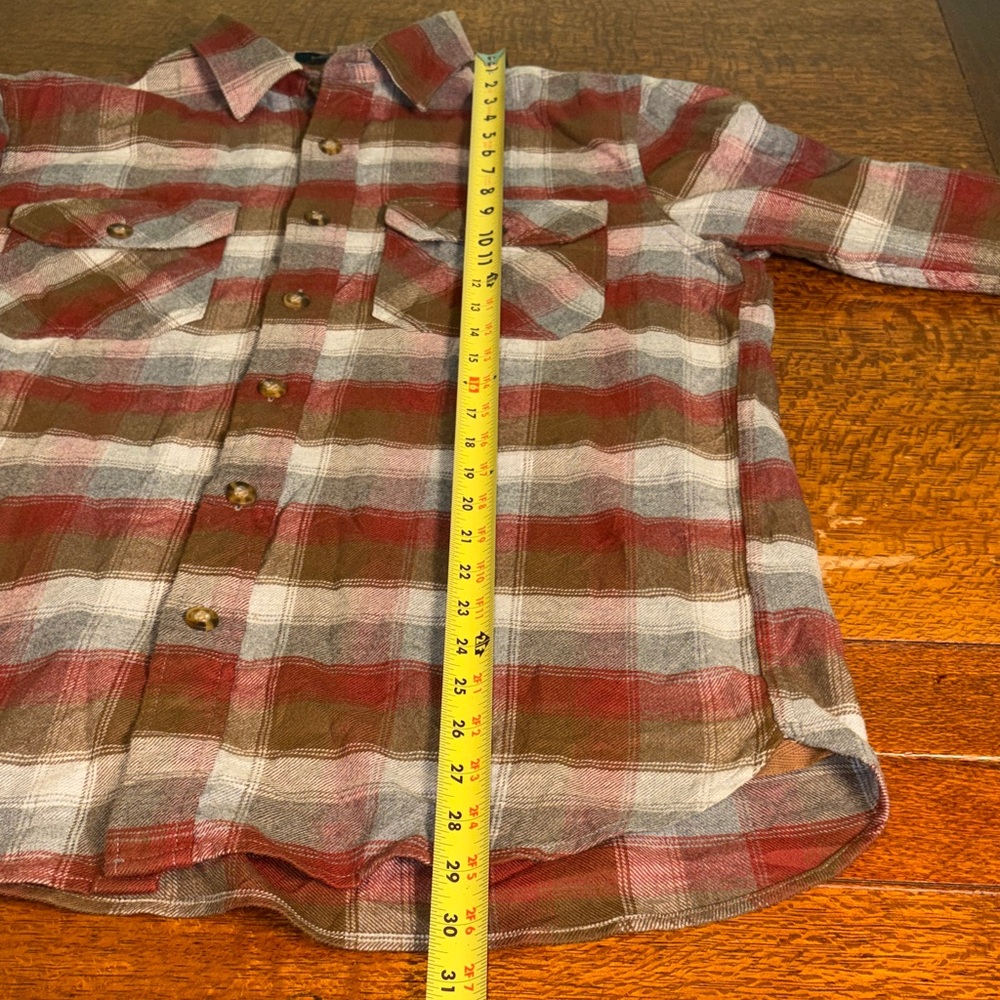Pendleton Plaid Burnside flannel Button-Up Shirt.… - image 6